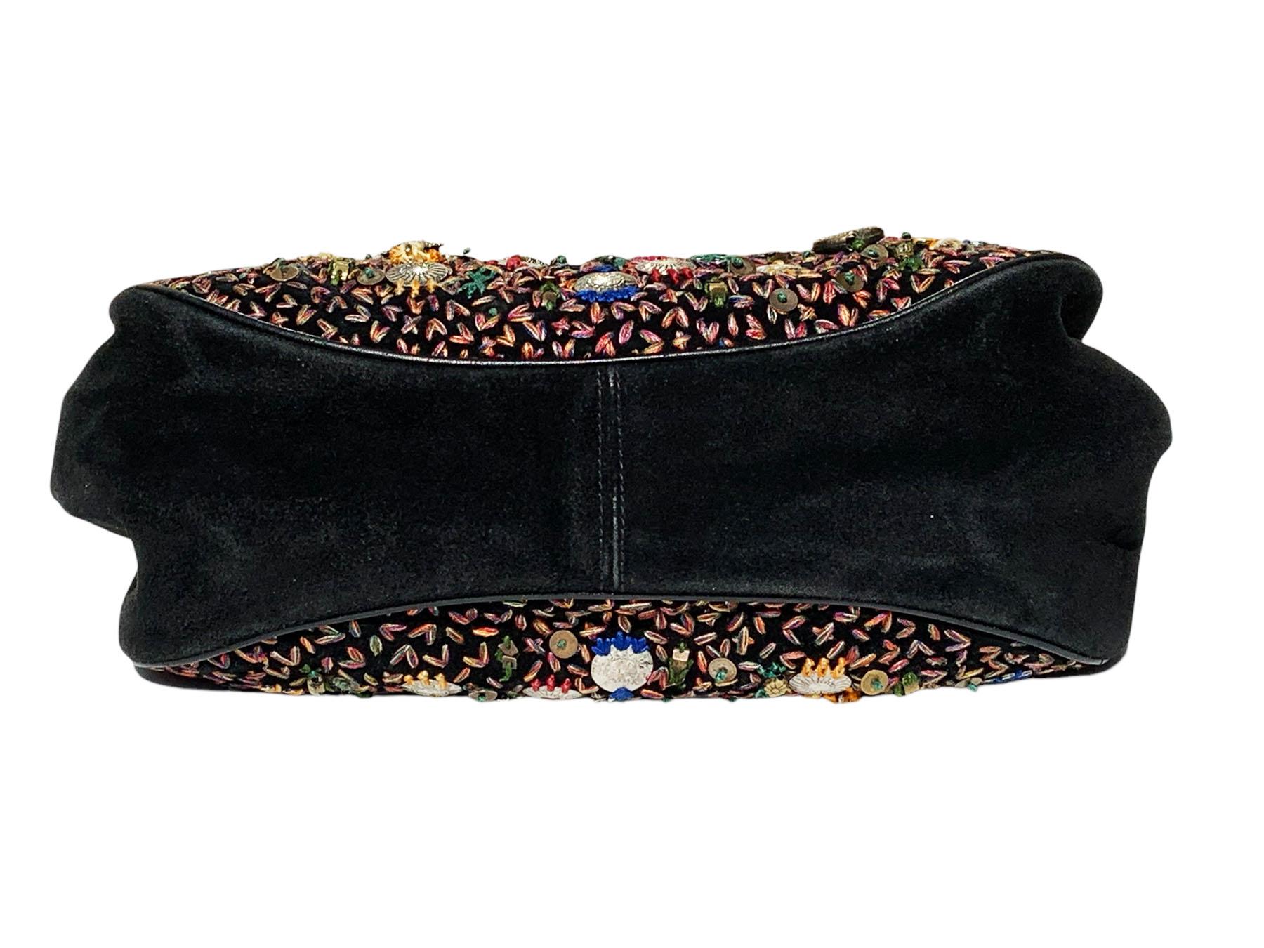 Vintage New Oscar de la Renta Coin Embellished Boots + Matching Bag It. 37 US 7 in vendita 7
