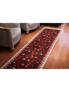 Vintage New Sarkoy Kilim Western Anatolian Rug, Sharkoy Turkish Runner Carpet