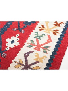Vintage New Sarkoy Kilim Western Anatolian Rug, Sharkoy Turkish Runner Carpet