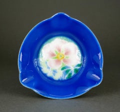 Cenicero Vintage New Tokyo International Airport Authority Esmaltado Flor de Cerezo