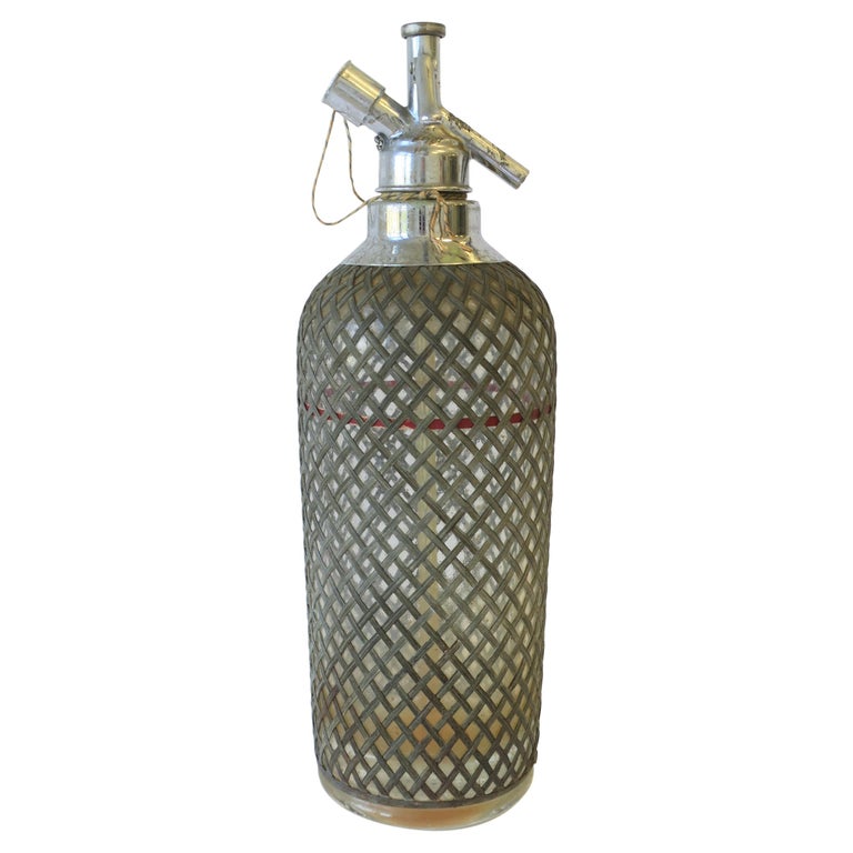 Vintage New York and Czech Seltzer Soda Water Bottle at 1stDibs