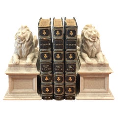 Vintage New York Public Library Patience and Fortitude Lion Bookends