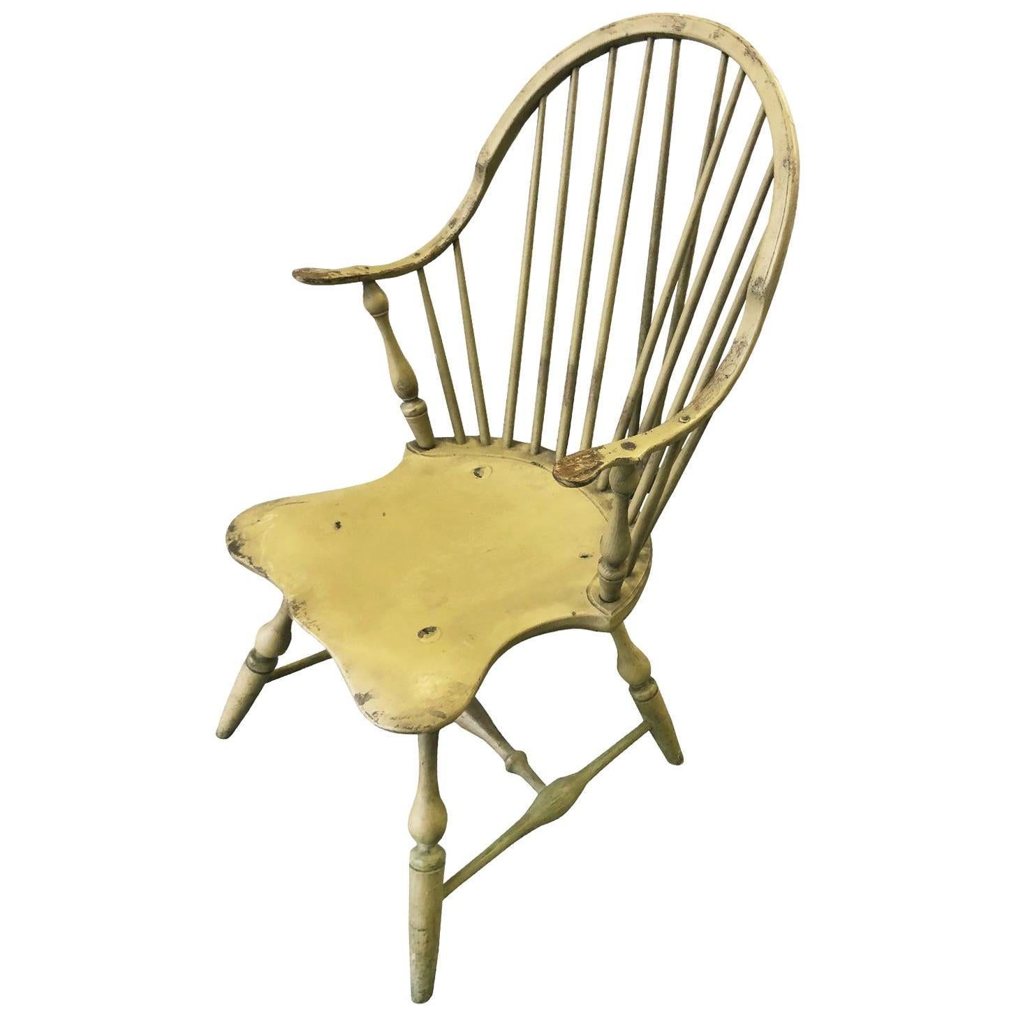Vintage New York Style Windsor Chair by Bill Wallick