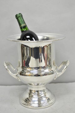 Vintage Newport Gorham Silver Plated Trophy Cup Urn Champagne Chiller Ice Bucket