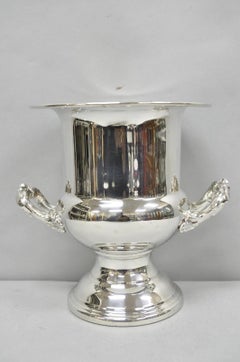 Vintage Newport Gorham Silver Plated Trophy Cup Urn Champagne Chiller Ice Bucket