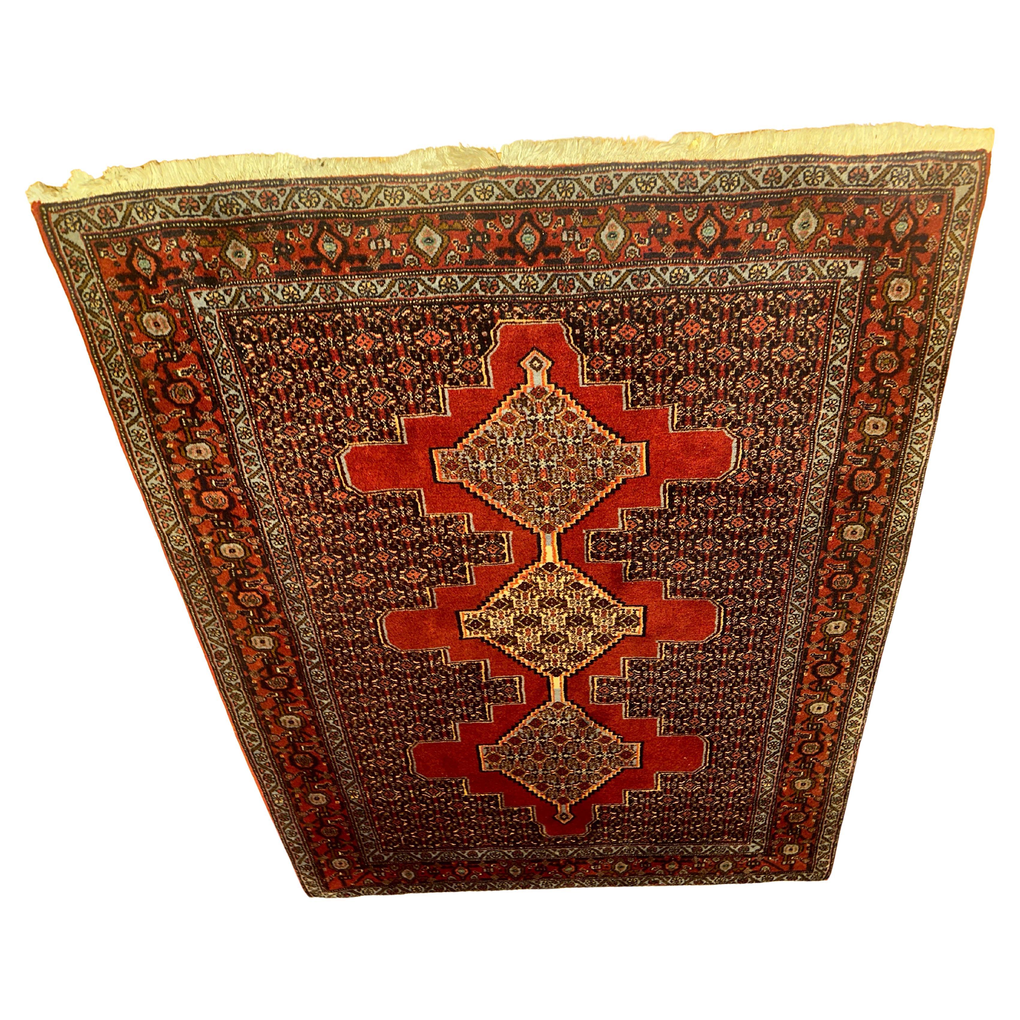 Vintage Nice Handmade DIDJER Oriental Rug For Sale