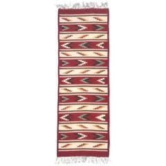 Vintage Nice Swedish Flat Runner Kilim