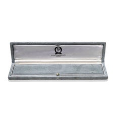 Vintage Nicholas Harris London Grey Bracelet or Watch Box