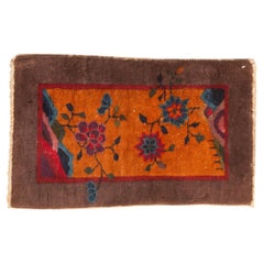 Vintage Nichols Art Deco Rug Mat