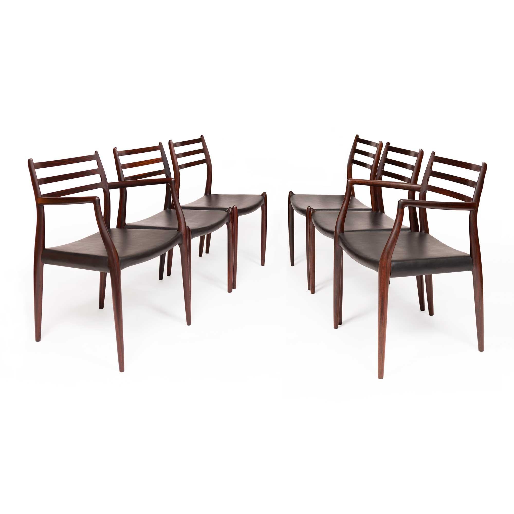 Niels Otto Møller, a distinguished Danish furniture designer and founder of J.L. Møllers Møbelfabrik, left an indelible mark on mid-century modern design. Renowned for his beautifully crafted wooden chairs, Møller's creations epitomized clean lines,