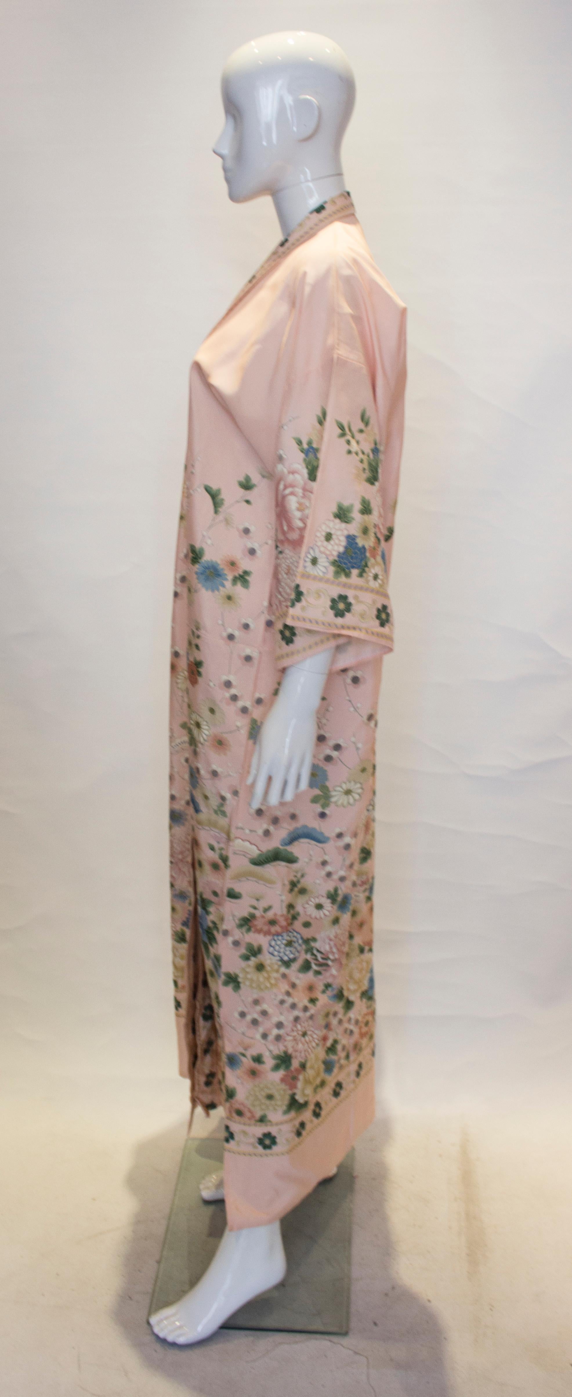 Vintage Nieman Marcus Silk Kimono In Good Condition In London, GB
