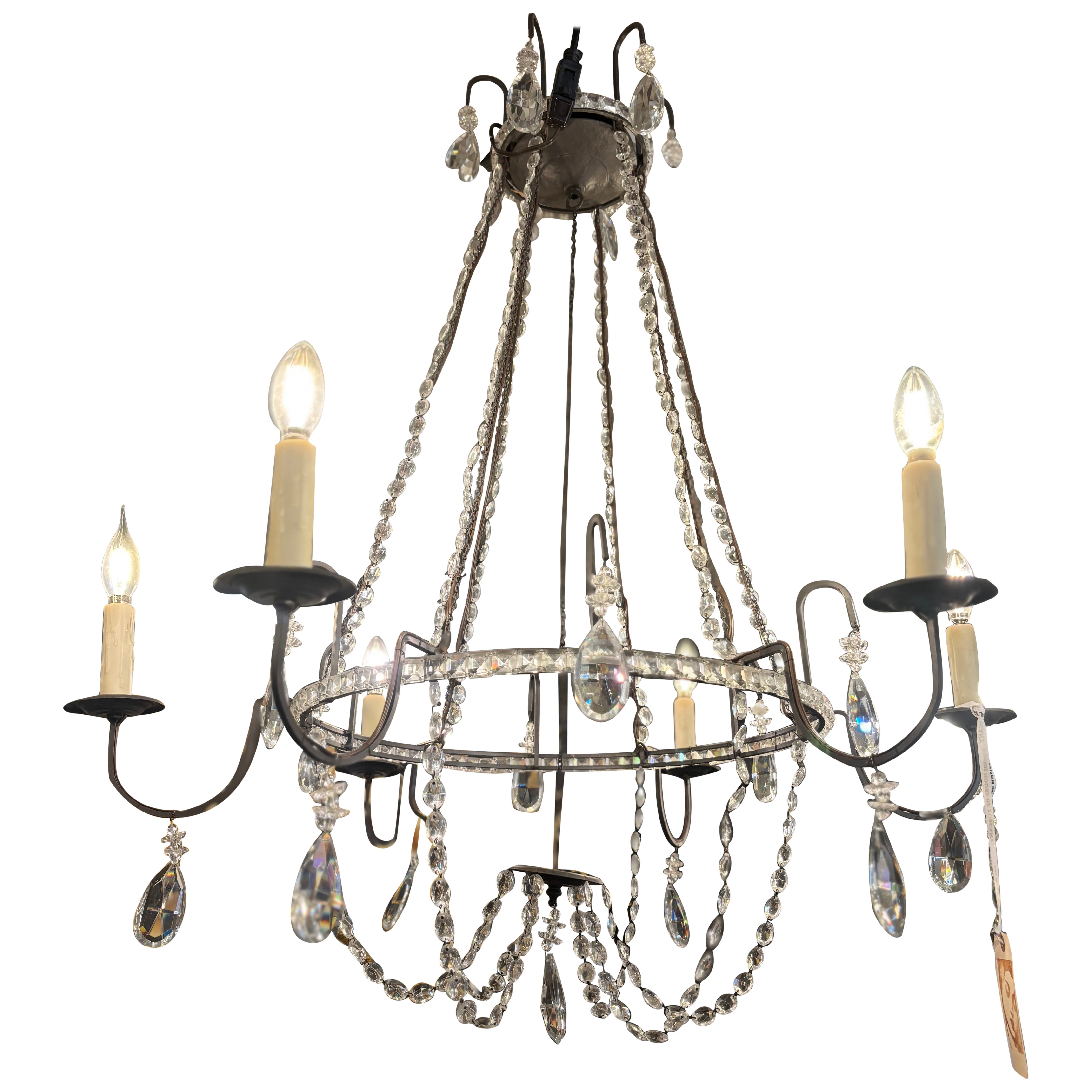 Vintage Nierman Weeks Kronleuchter im Angebot