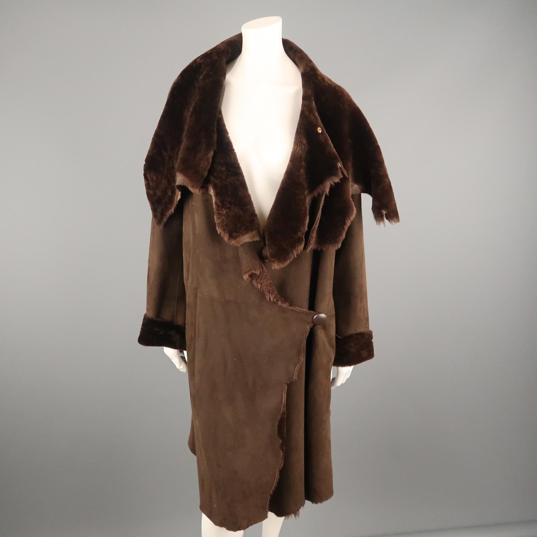 nigel preston shearling coat