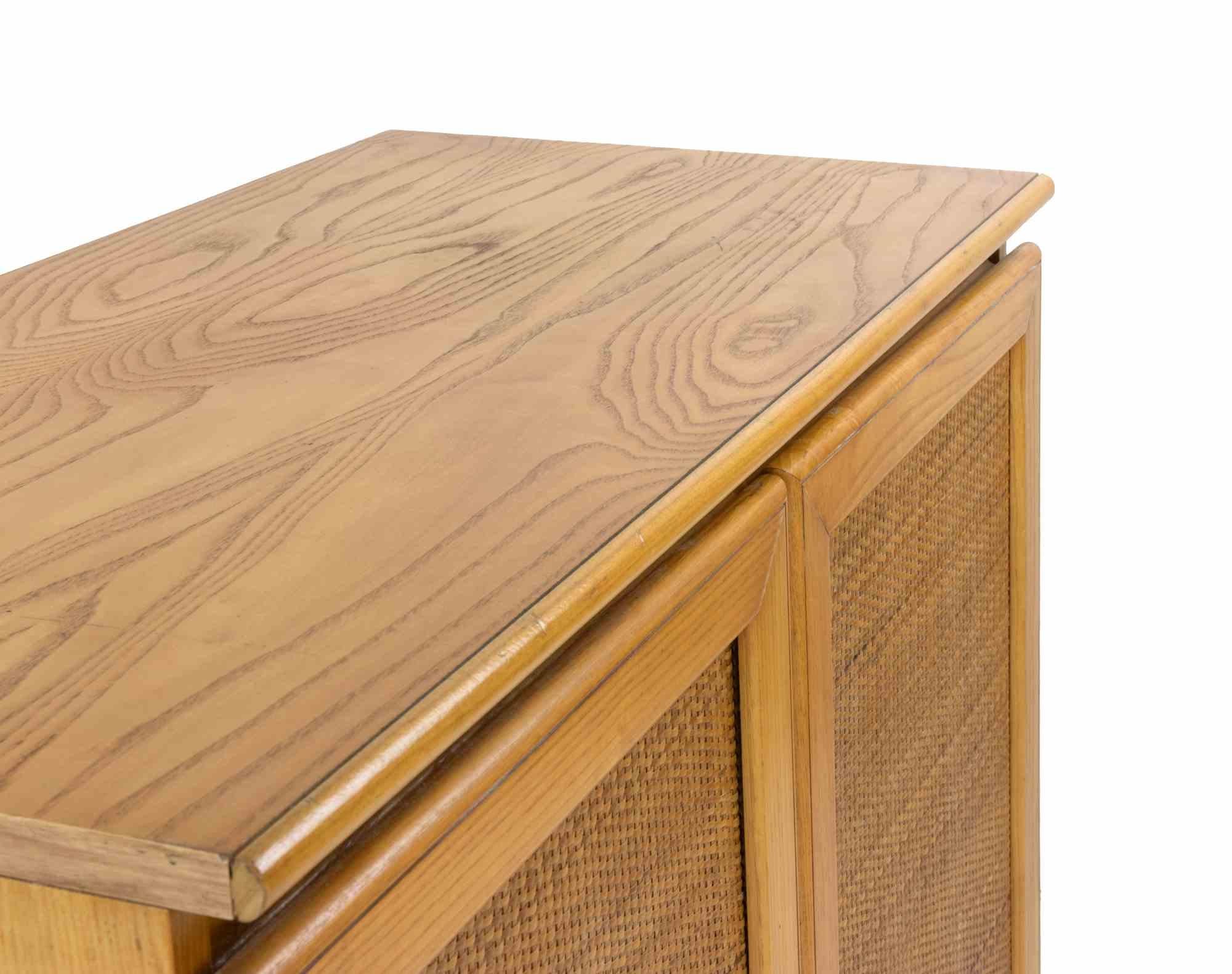Table de nuit vintage, Italie, années 1980 Bon état - En vente à Roma, IT