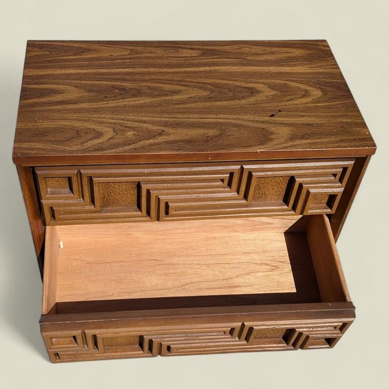 Mid-Century Modern Vintage Nightstand by Bassett Furniture Industries, Mid Century, MCM For Sale