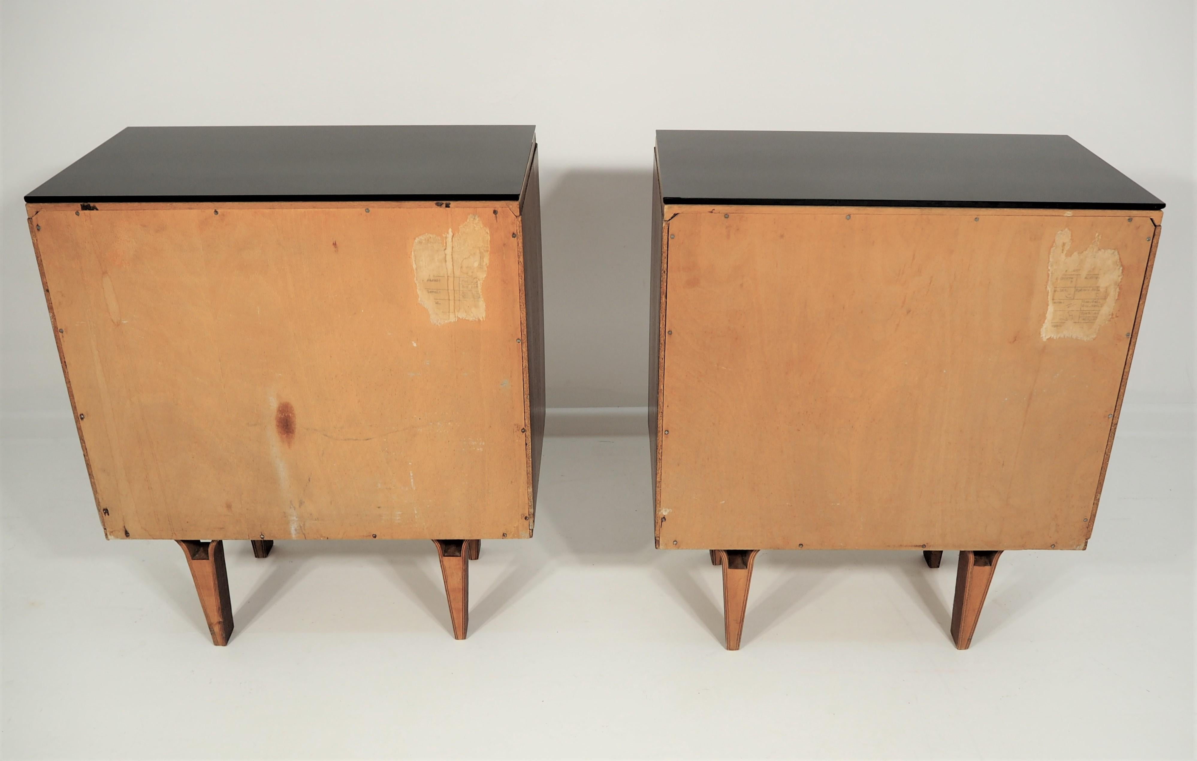 Late 20th Century Vintage Nightstands 1970s, Set of 2