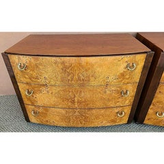 Vintage-Nachttische Kommoden aus Birnholz von Hickory White