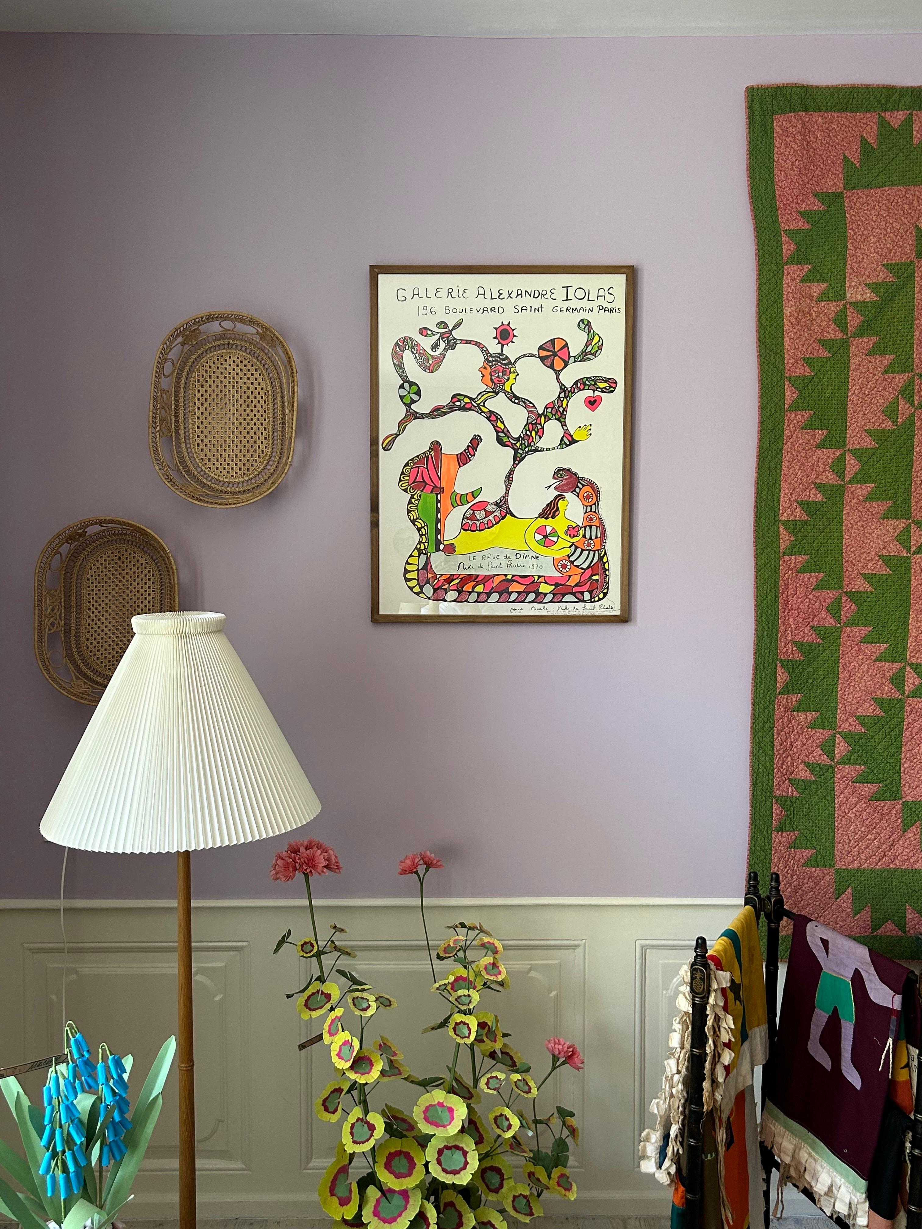 French Vintage Niki de Saint Phalle Galerie A. Iolas Exhibition Poster, France, 1970 For Sale