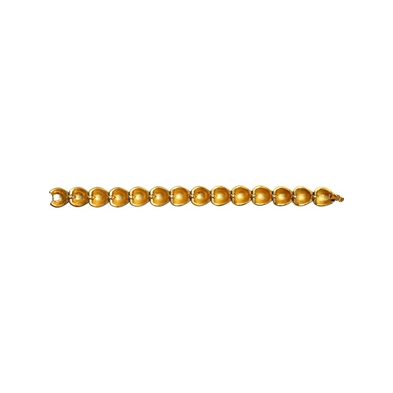 Bracelet jonc breloque ACIER inoxydable Or avec pendentif chaine d