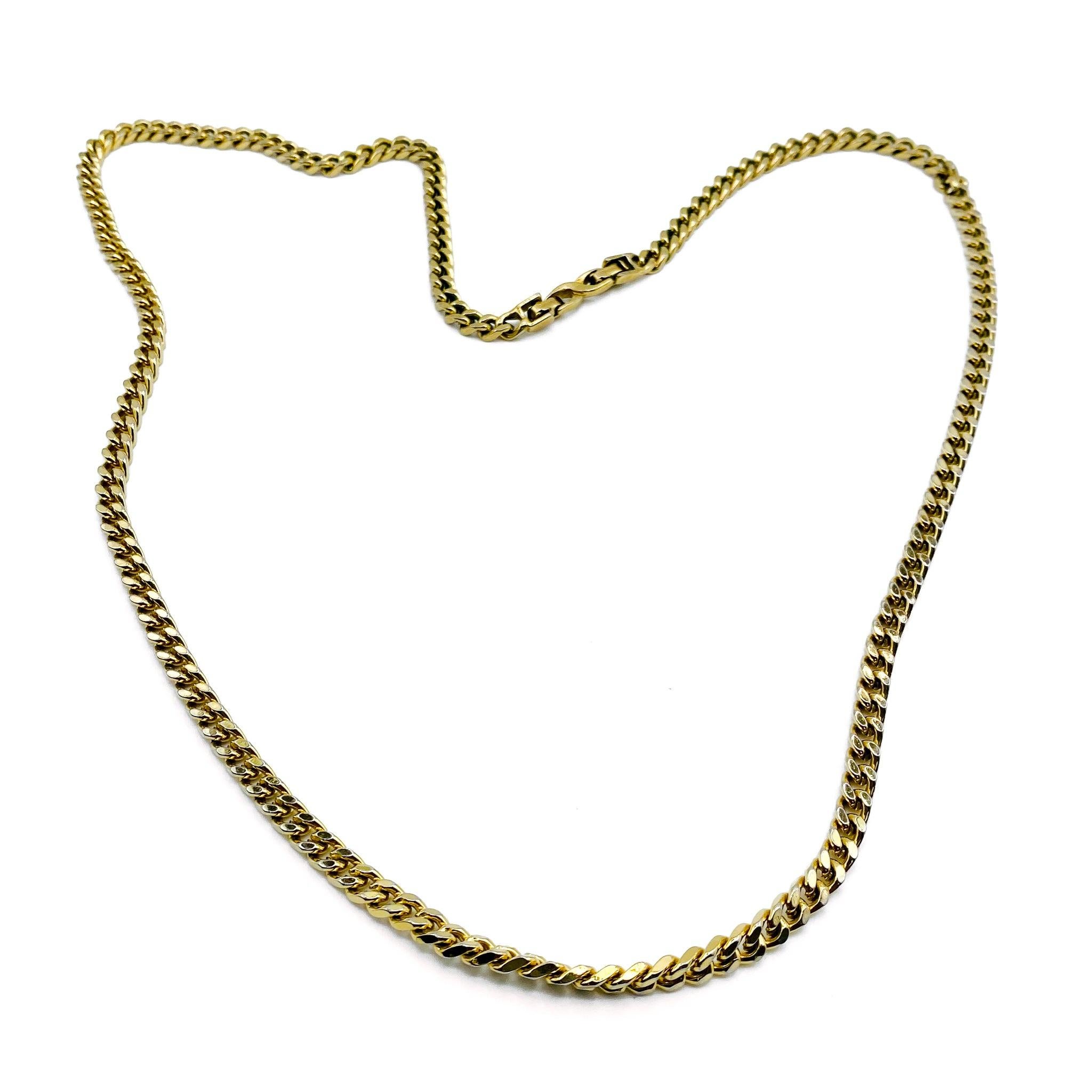 nina ricci gold necklace