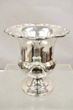 Vintage NJPHA 1988 Champion Silver Plate Trophy Cup Champagne Chiller Ice Bucket