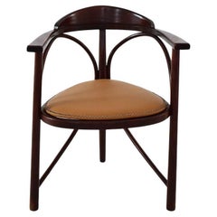 Vintage No 81 / Rondo Bentwood and Leather Armchair Hungary