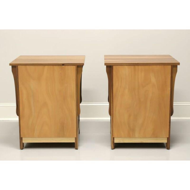 American NOBLE FURNITURE Solid Cedar Mission Arts & Crafts Nightstands - Pair