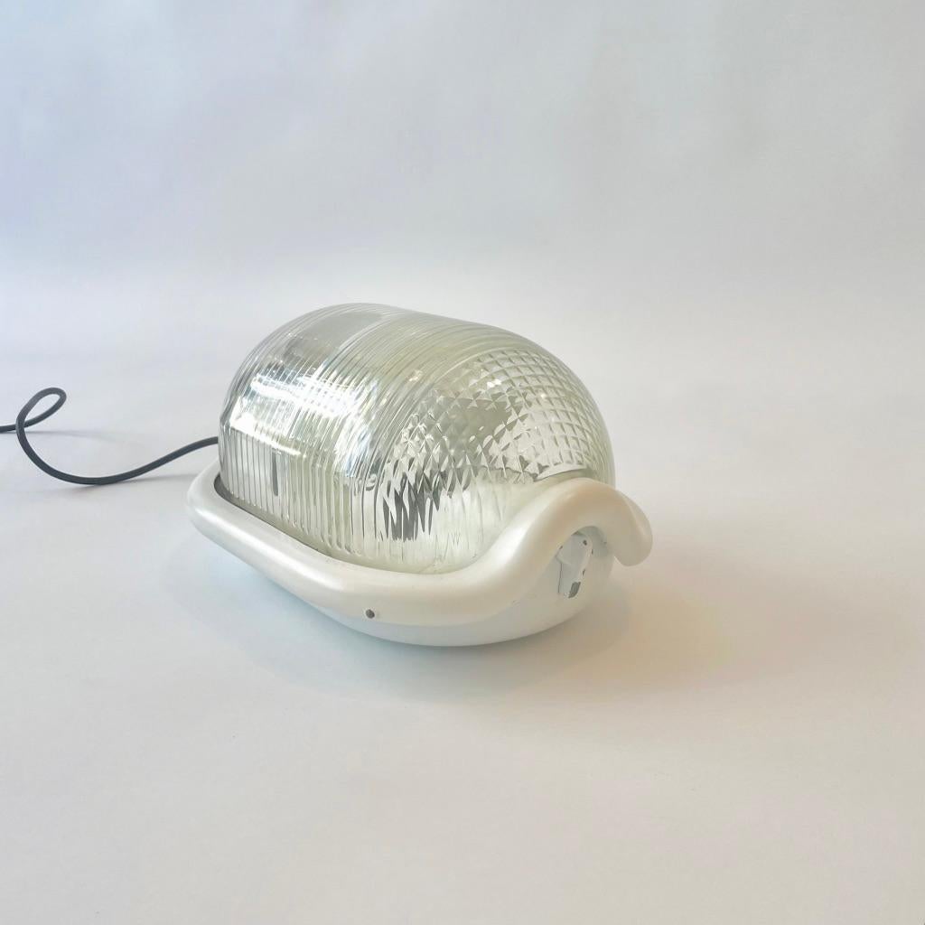 Italian Vintage Noce Wall or Table Lamp by Achille Castiglioni, Flos, Italy ca. 1970s For Sale
