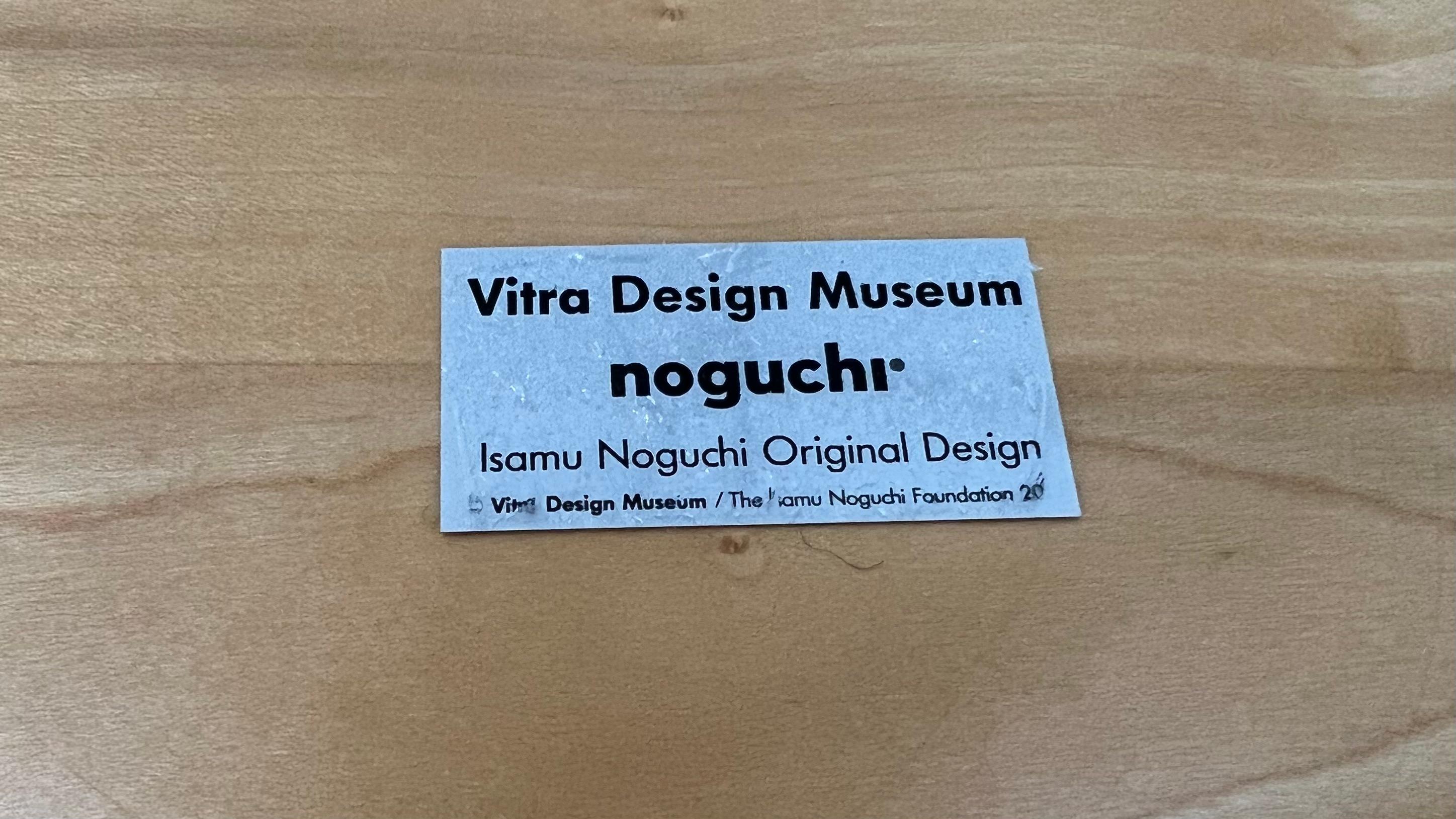 Mid-Century Modern Vintage Noguchi 86t Rocking Stool, Vitra For Sale