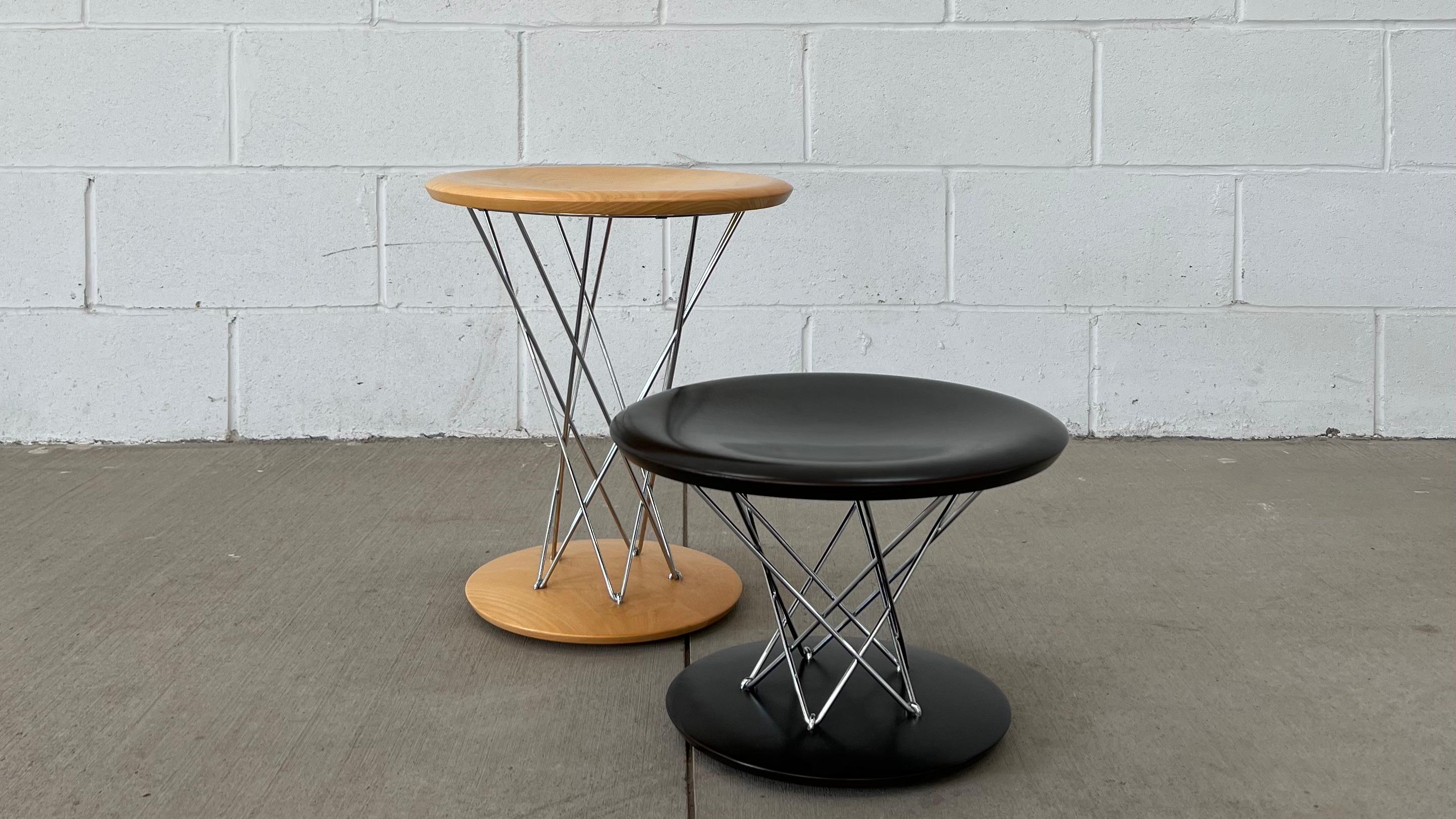 20th Century Vintage Noguchi 86t Rocking Stool, Vitra For Sale