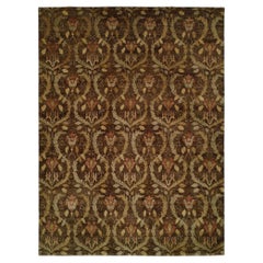 Vintage Norbury Hand-Knotted Wool Rug – 9' x 12'