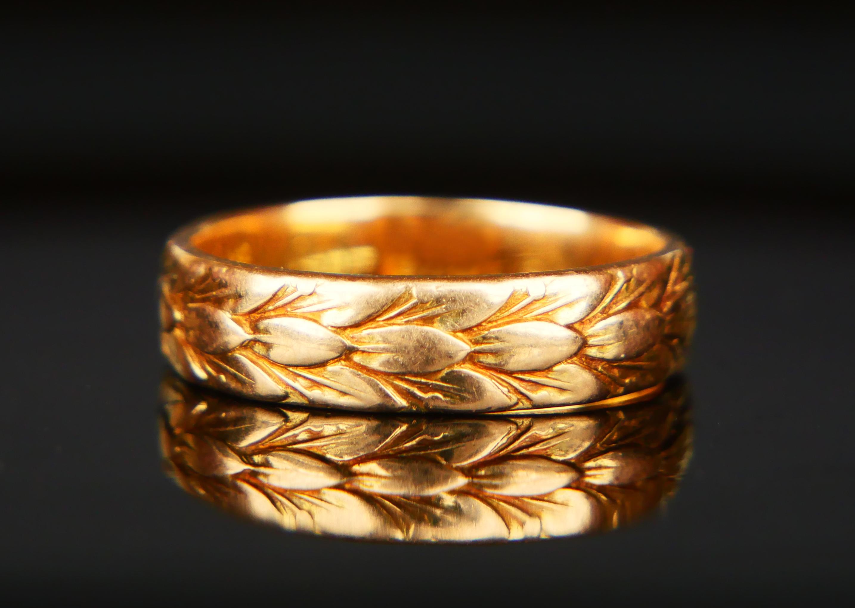 anillo corona de laurel