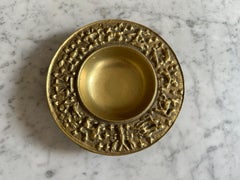Vintage Nordisk Malm Brass Zodiac Bowl – Mid-Century Danish Design