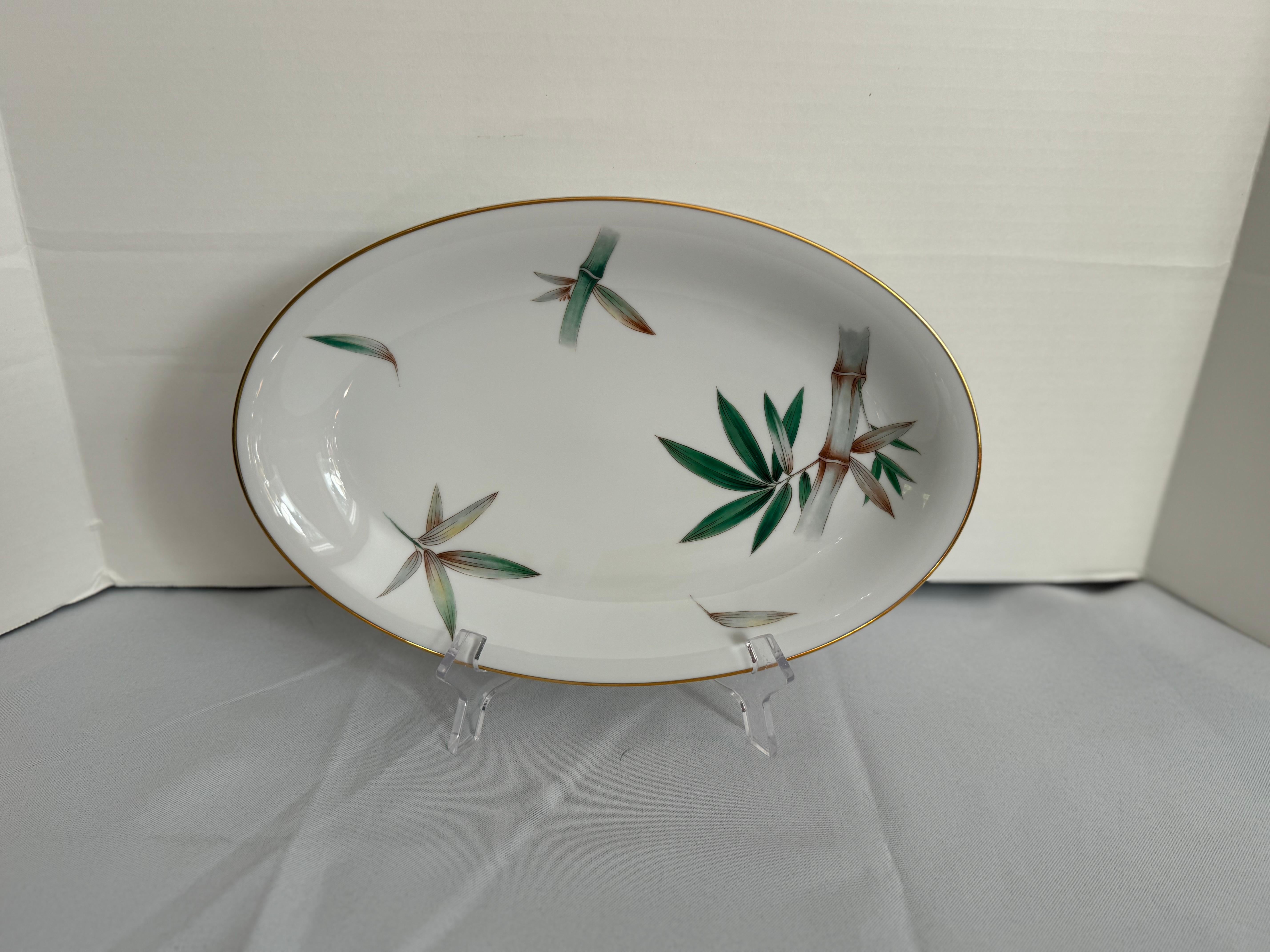 Vintage Noritake Canton modelo 5027 cena siete cubiertos para 12 en venta 8