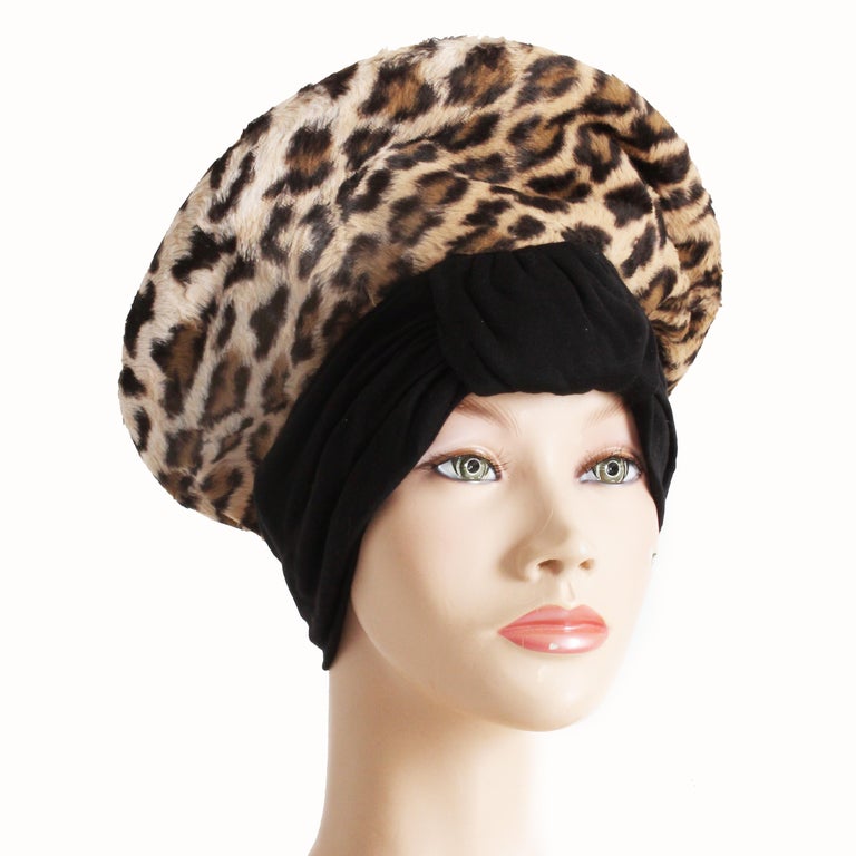 Norma Kamali for Stetson Hat Faux Fur Cossack Style Trapper Vintage 1980s OSFM Norma Kamali for Stetson Hat Faux Fur Cossack Style Trapper  main image 4
