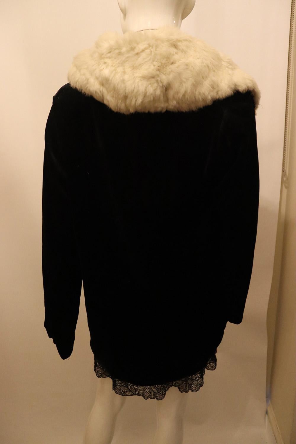 Beige Norman Hartnell Veste vintage en vente