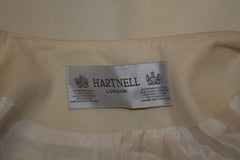 Vintage Norman Hartnell White Wool Coat , excellent conditiion