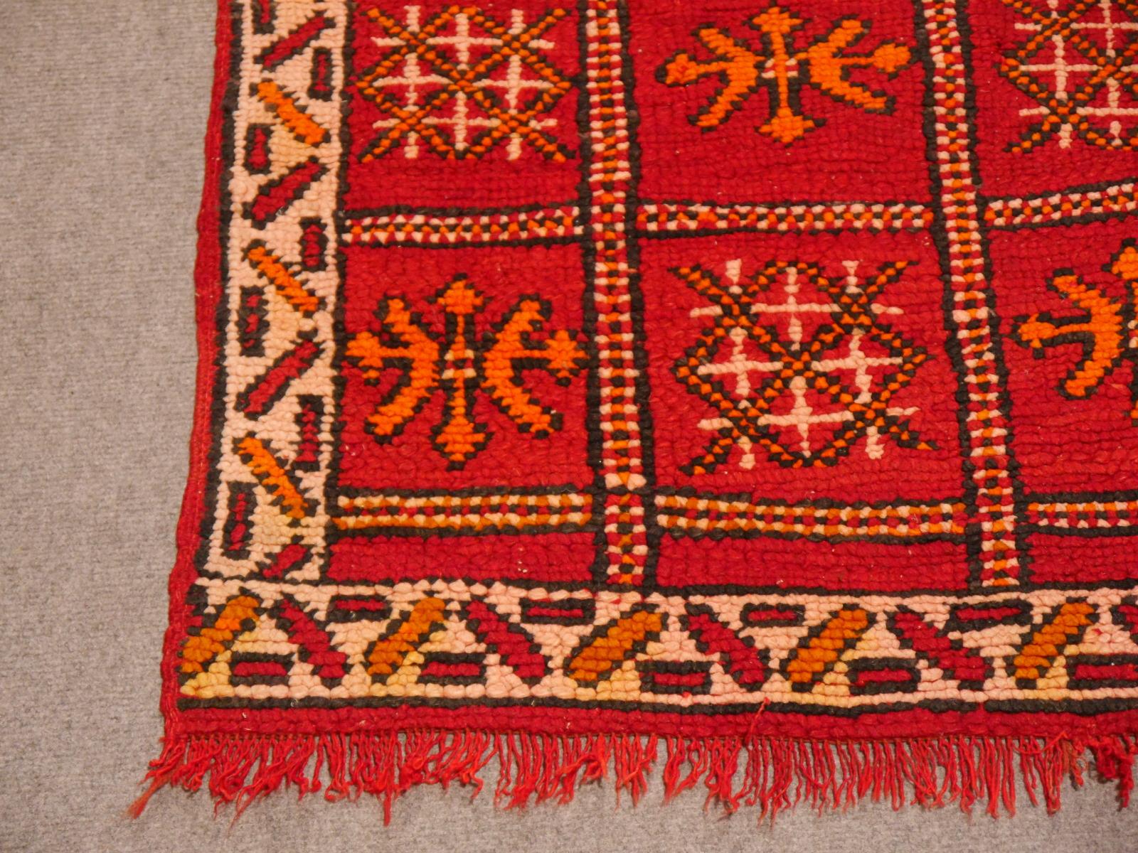 Moroccan Vintage North African Berber Rug