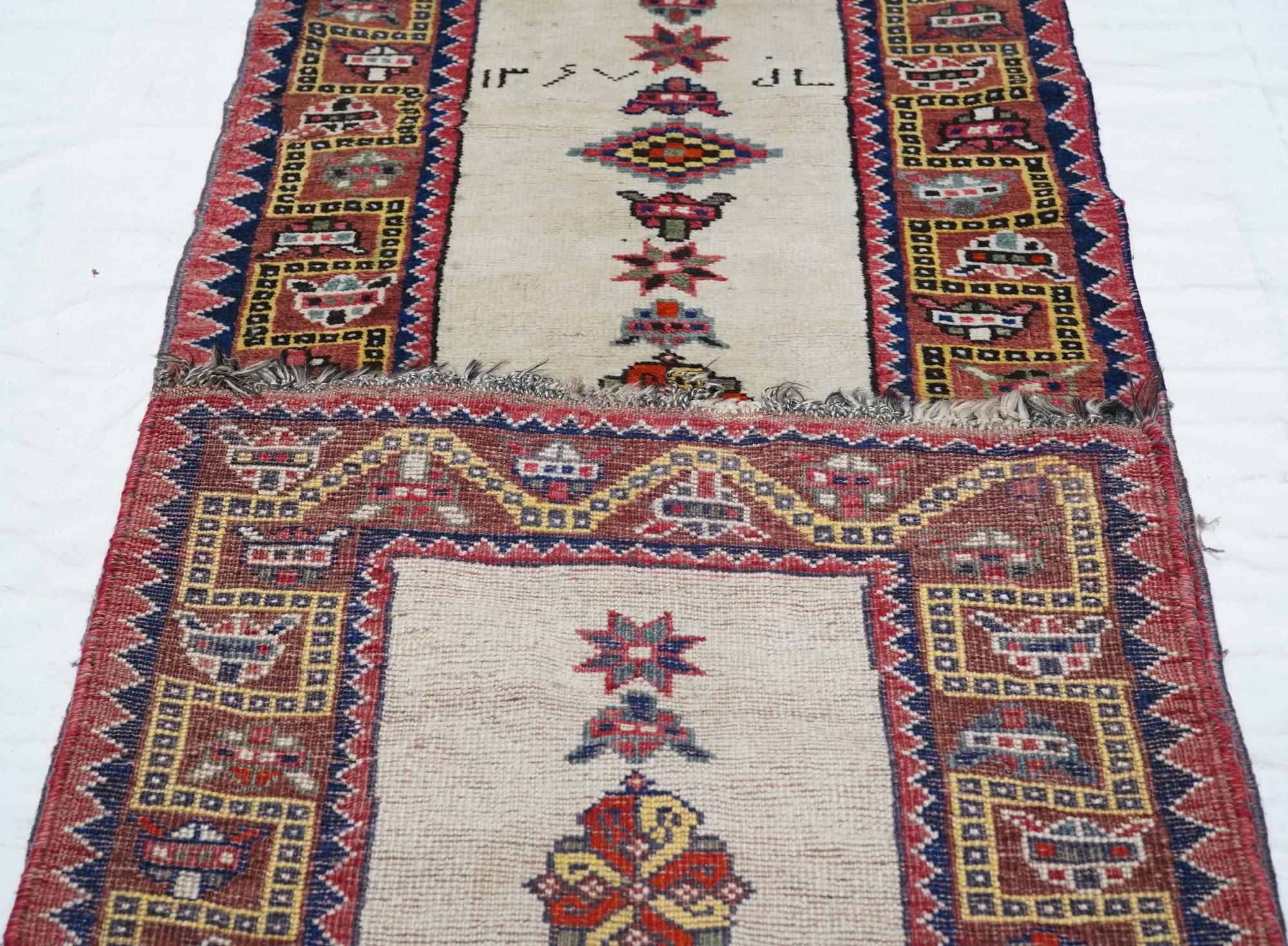 Antique Persian Sarab Long Rug 2'10'' x 9'7'' For Sale 6
