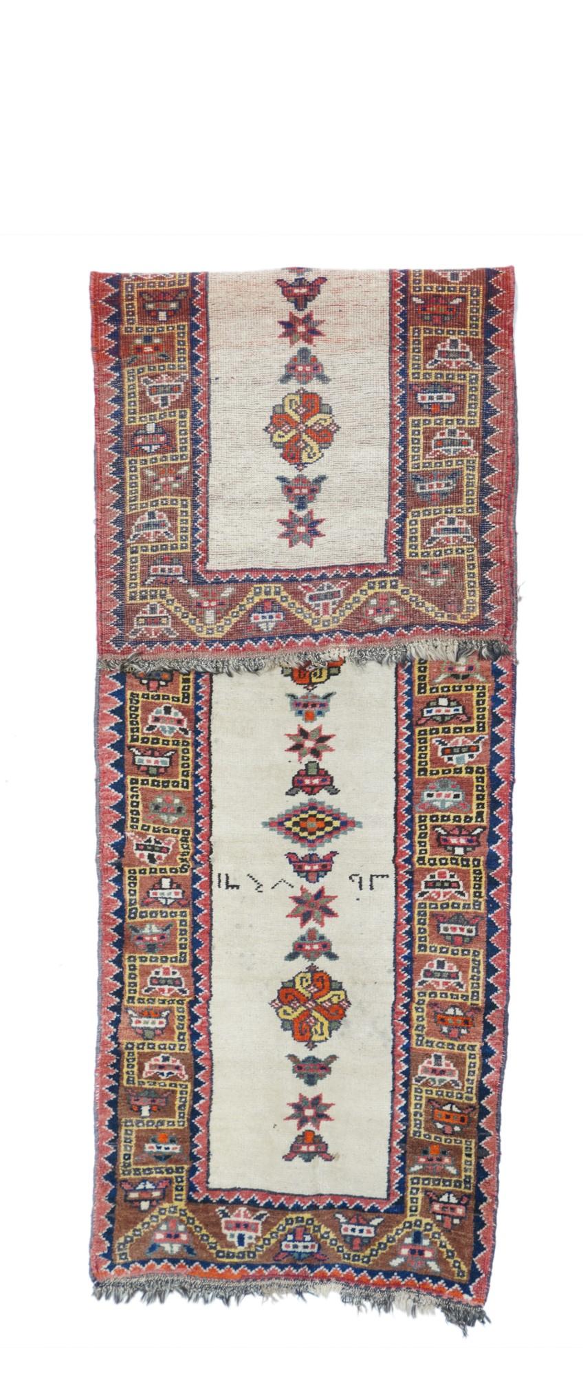 Antique Persian Sarab Long Rug 2'10'' x 9'7''.