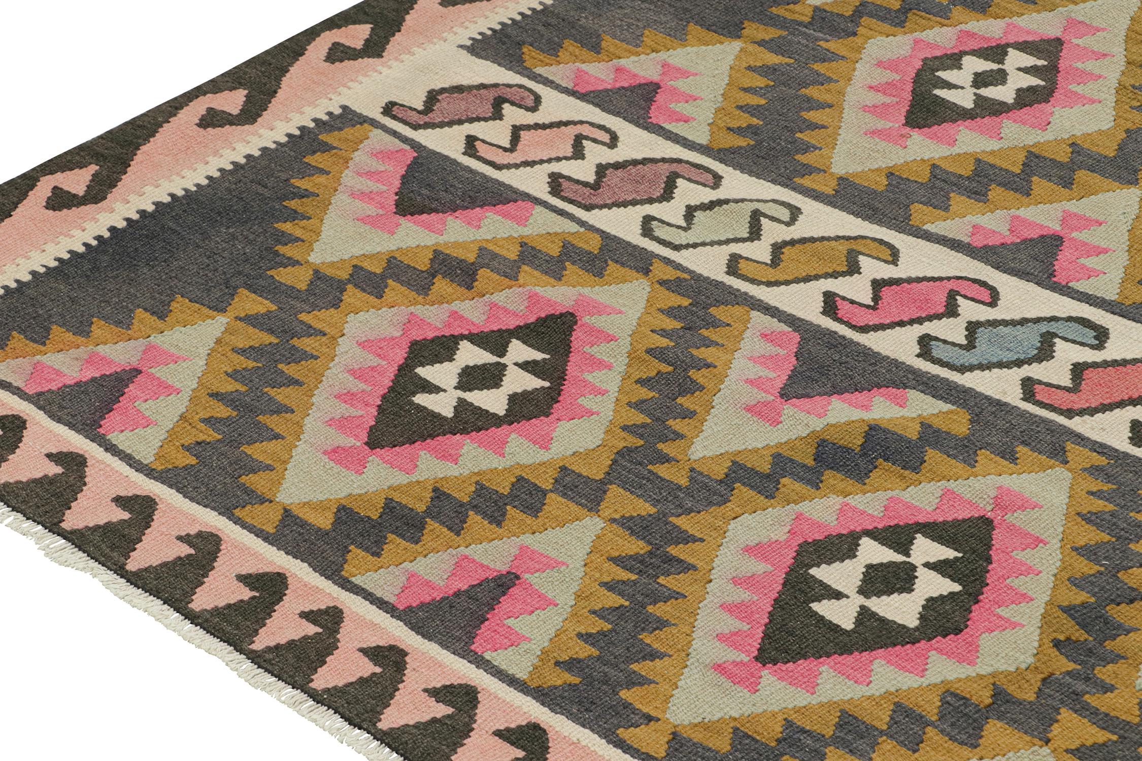 Nordwestlicher persischer Kelim in polychromem Diamantmuster von Teppich & Kilim (Handgeknüpft) im Angebot