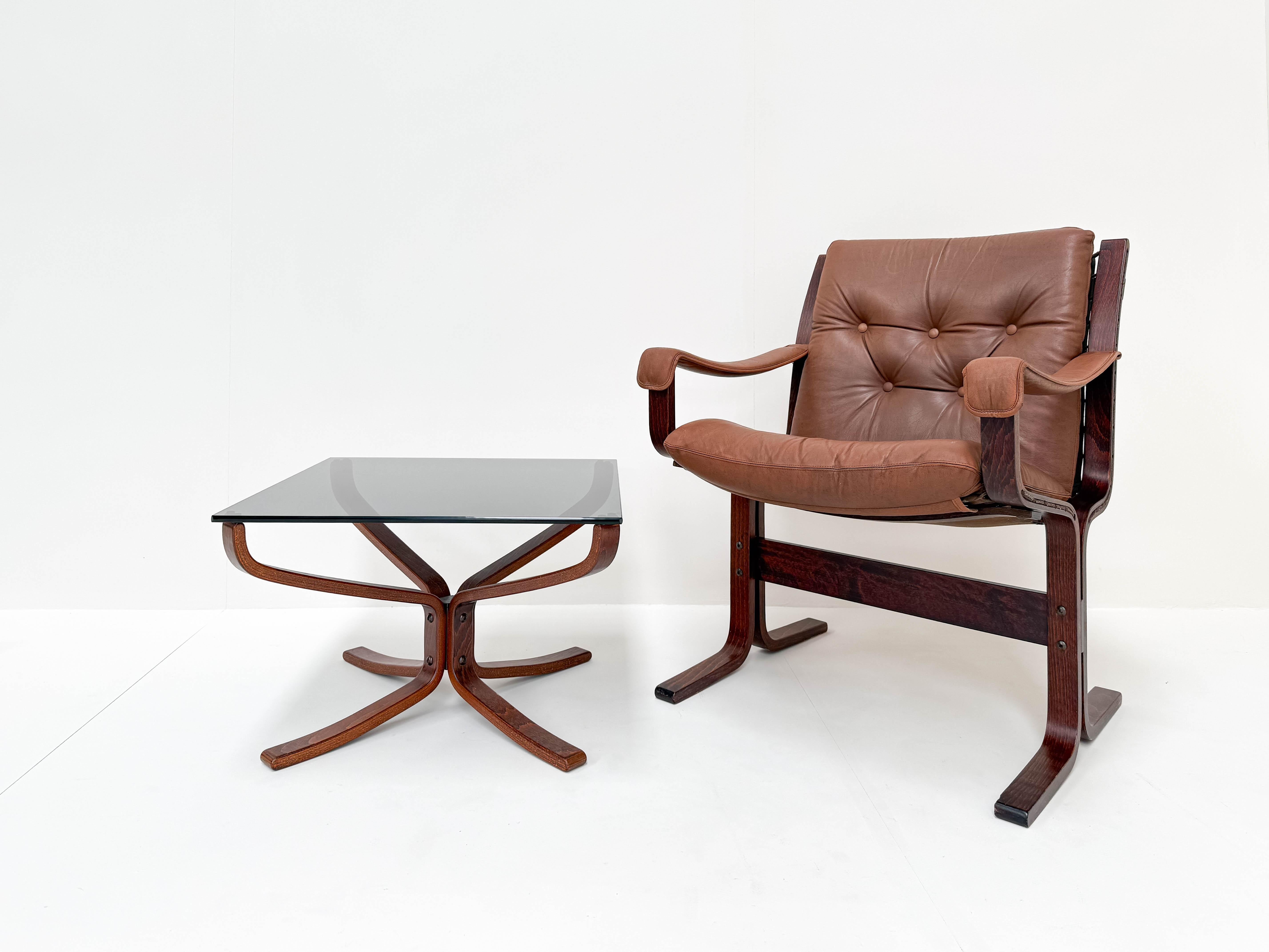Mid-20th Century Vintage Norwegian Coffee Table by Sigurd Resell for Vatne Møbler, 1960s For Sale