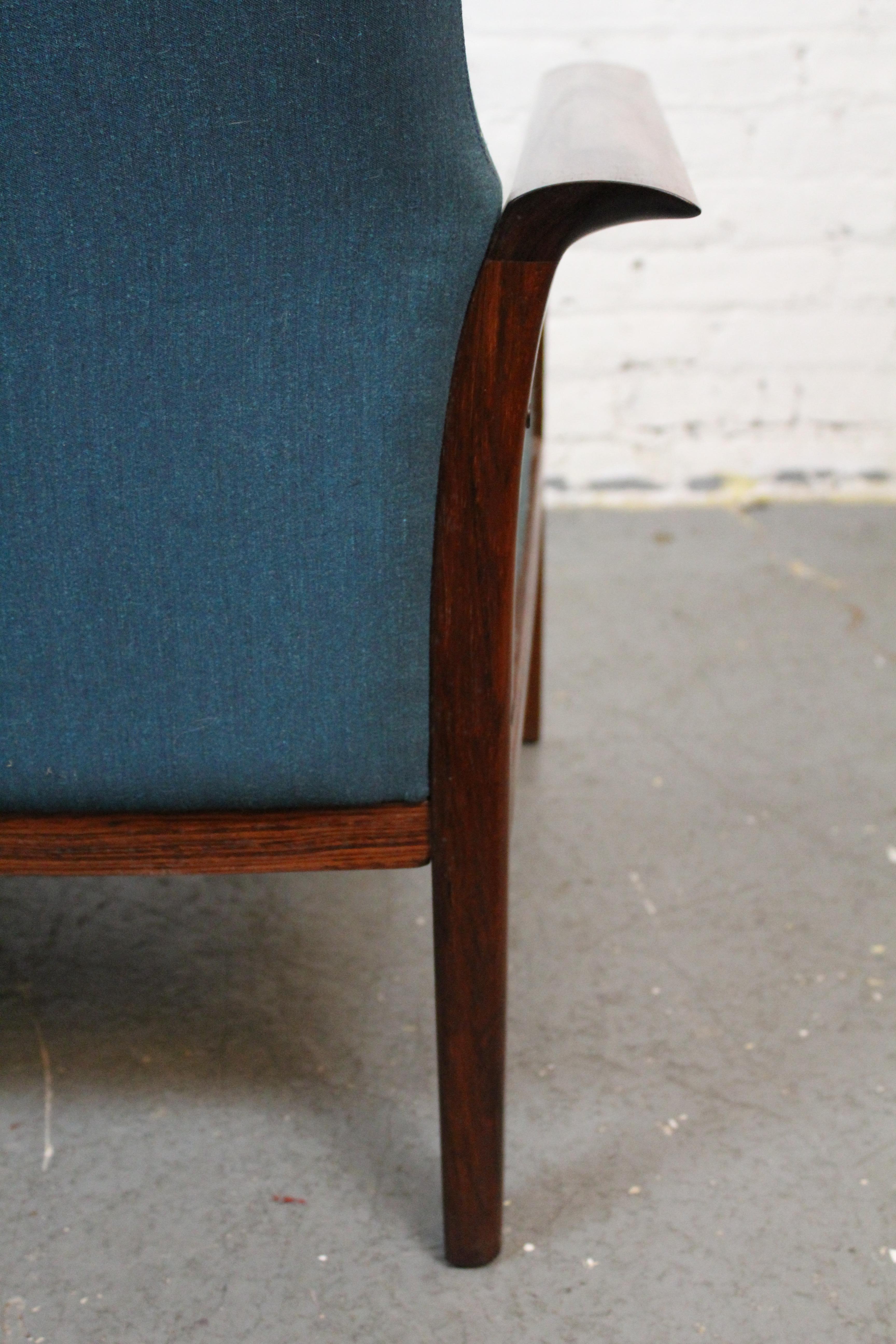 Vintage Norwegian Rosewood Sofa by Hans Olsen for Vatne For Sale 12