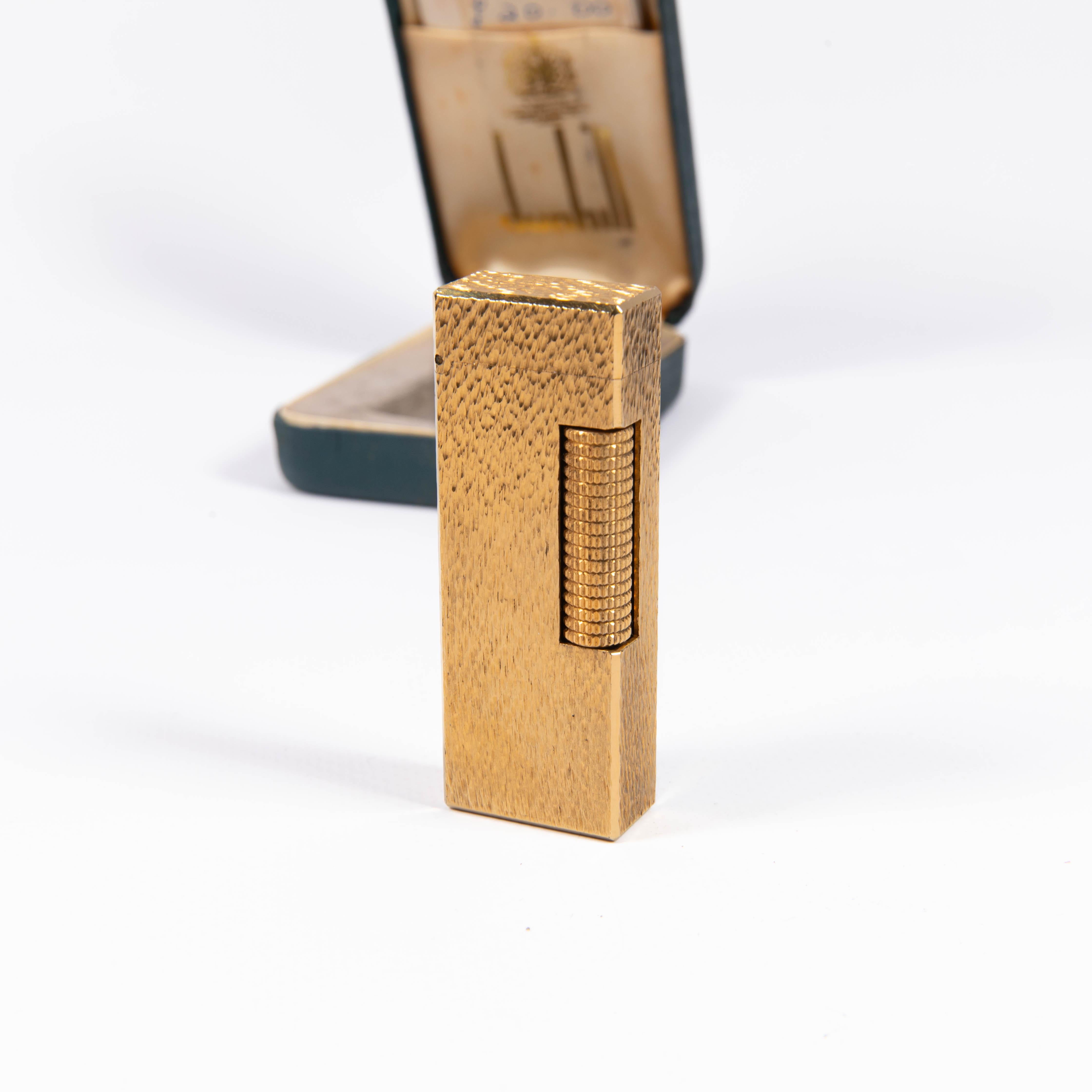 gold dunhill lighter price