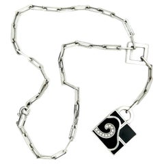 Collier vintage Nouvelle Bague en or blanc 18 carats