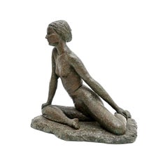 Vintage Nude Sculpture by A. Altmann