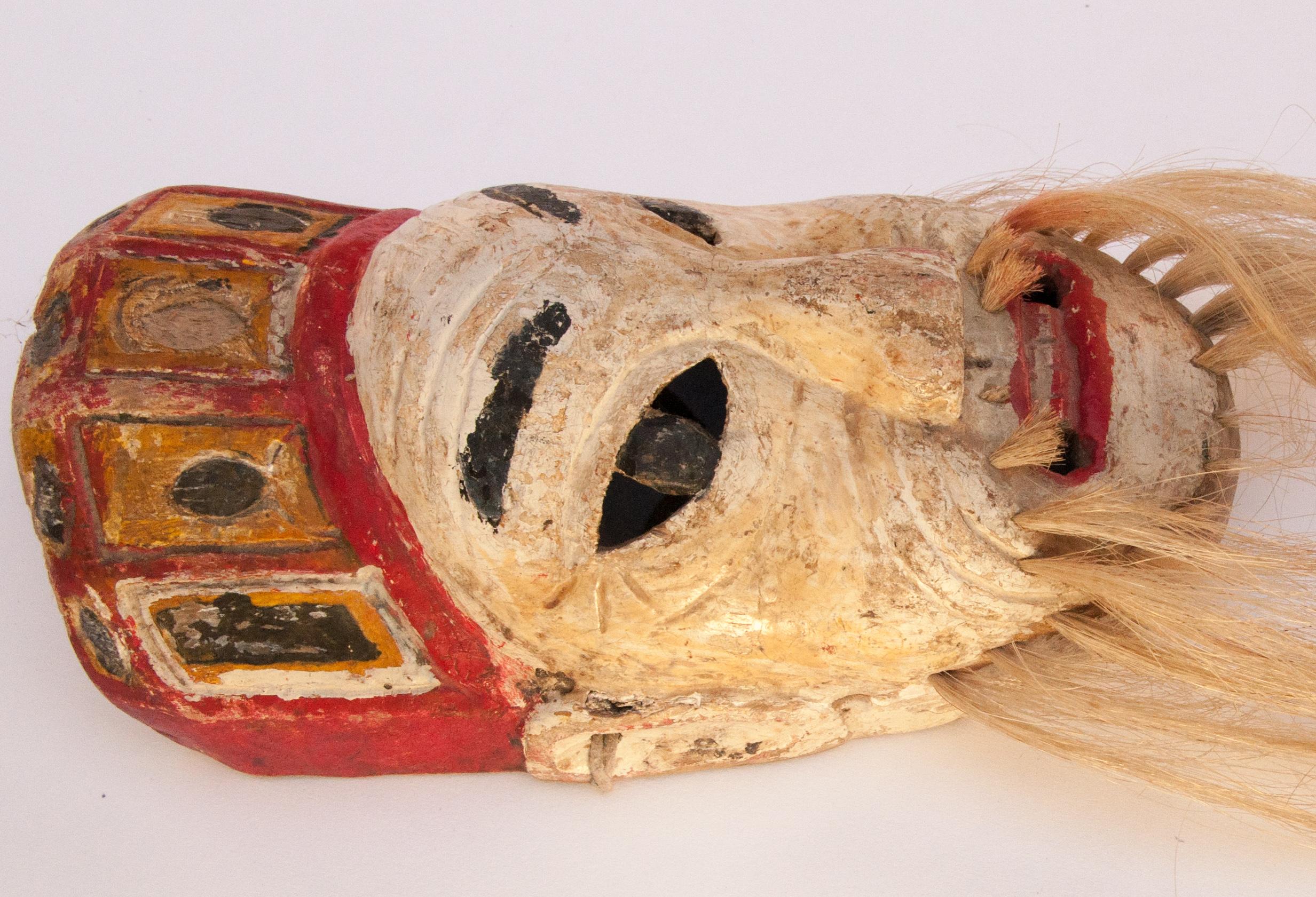 Vintage Nuo Theater Performance Mask Guizhou, China, Early to Mid-20th Century 4