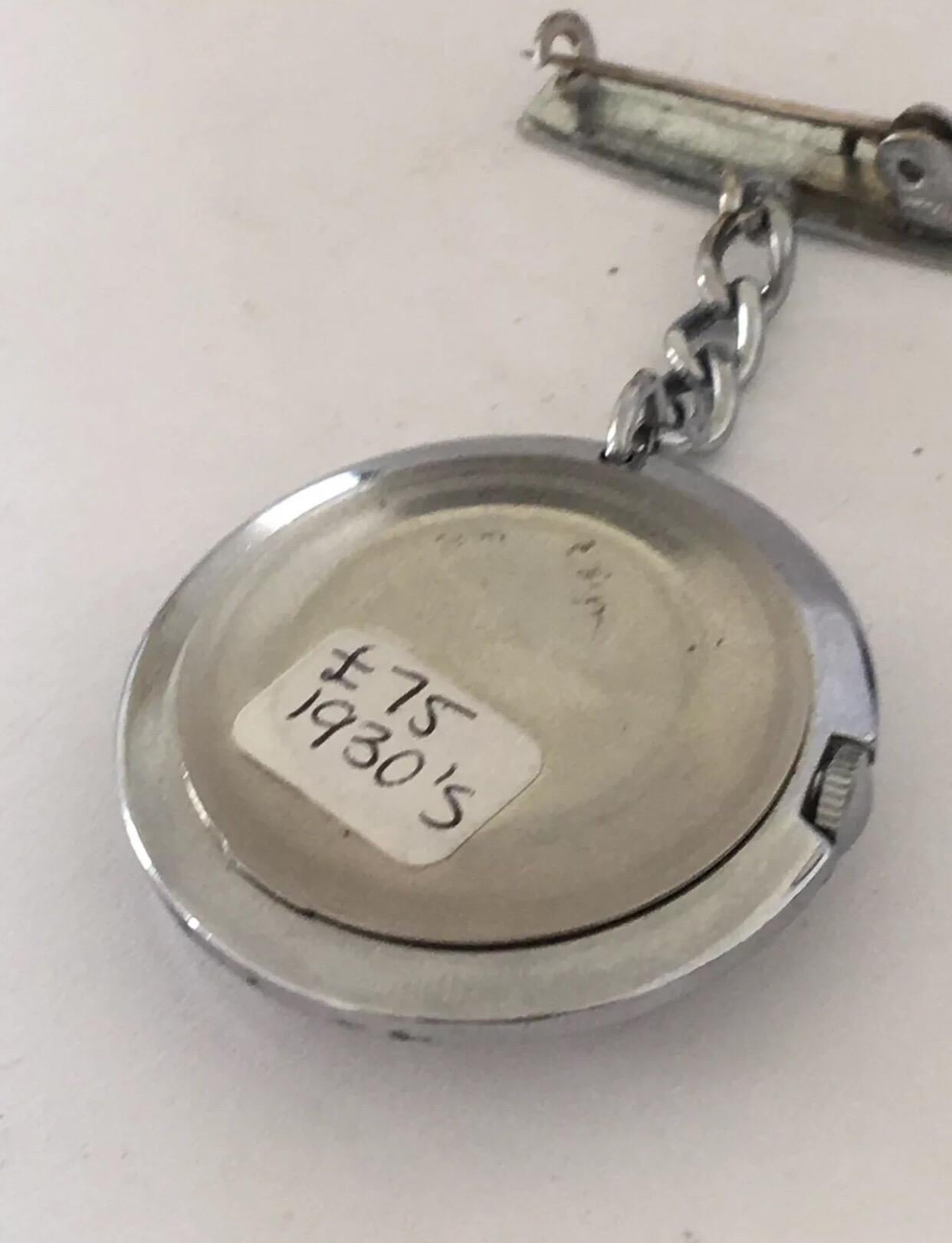 vintage nurse watch