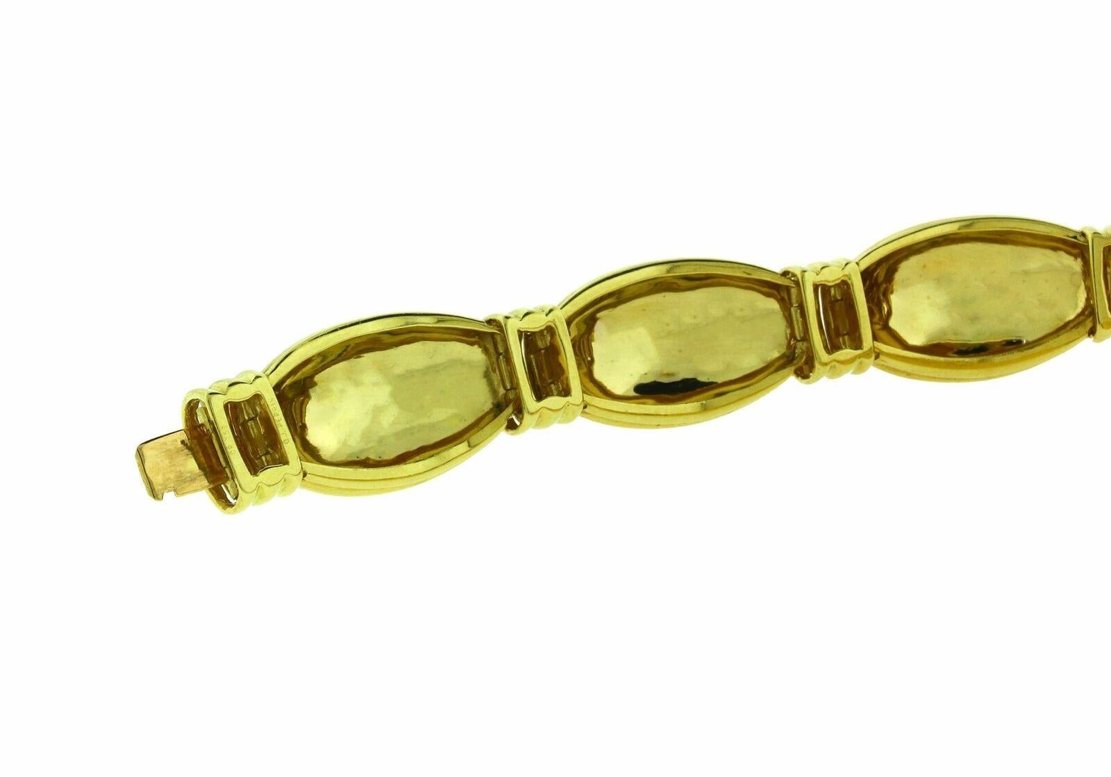 Halskette, O. J. Perrin, 2 Karat Diamant, 18 Karat Gelbgold im Zustand „Hervorragend“ in Los Angeles, CA