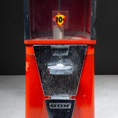 Vintage Oak Brand Gumball Vending Machine c.1950